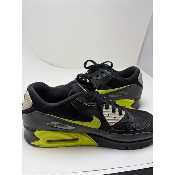 Nike Air Max 90 Essential Volt Black Gray Men\'s Sneaker AJ1285-015 2018 Size 13 main image 4